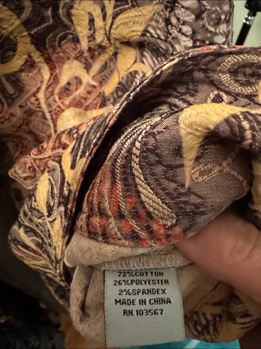 Multi-Print Designer Jacket - Picture 7 of 7